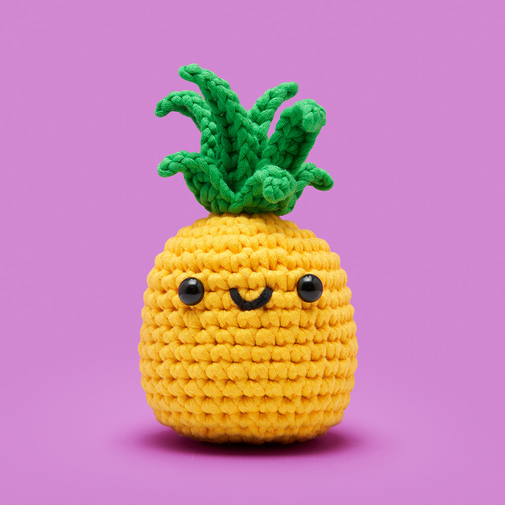 Pinya the Pineapple Crochet Kit