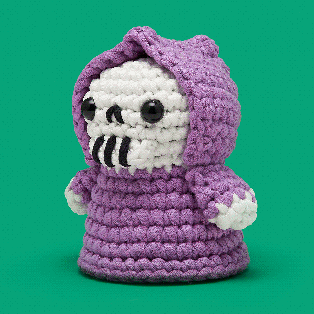Alternative view of Mort the Grim Reaper Crochet Kit
