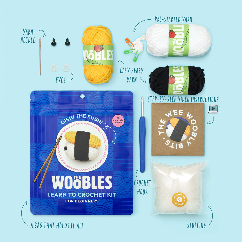 Alternative view of Oishi the Sushi Crochet Kit