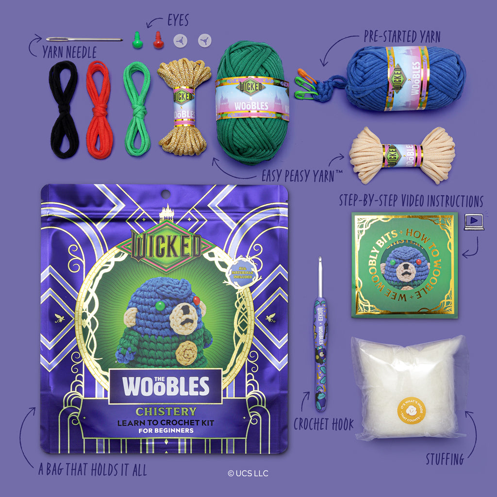 Alternative view of Chistery Crochet Kit