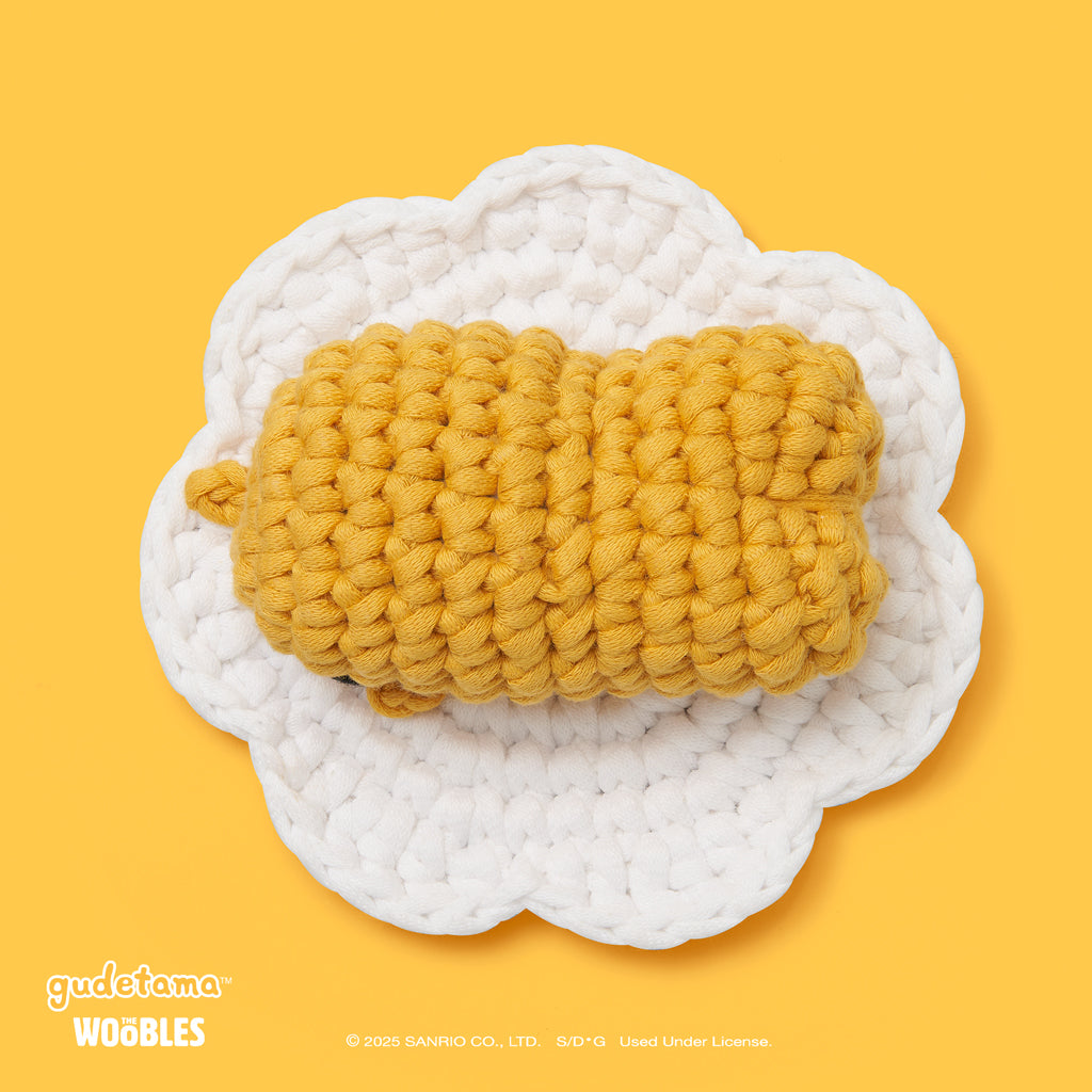 Alternative view of Gudetama Sunny Side Up Crochet Kit