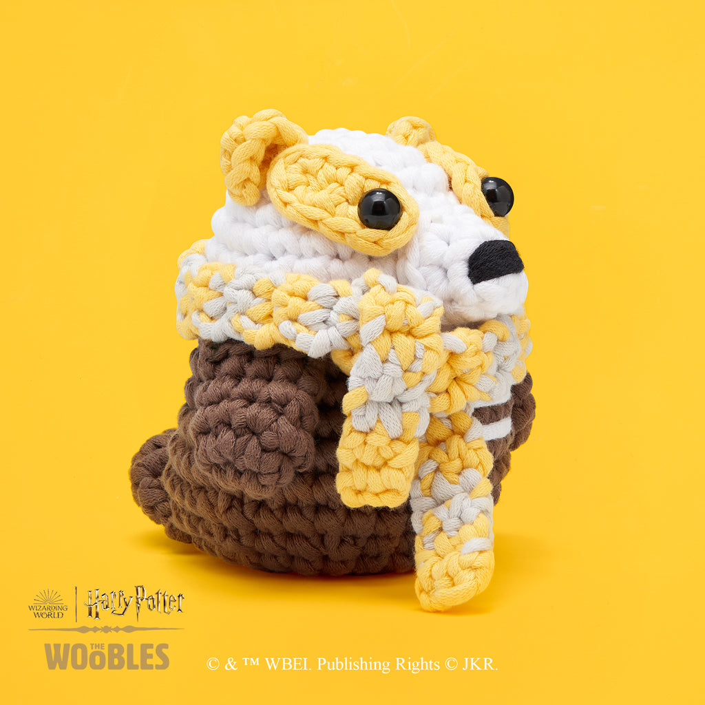 Alternative view of Tiny Hufflepuff Scarf Accessory Kit