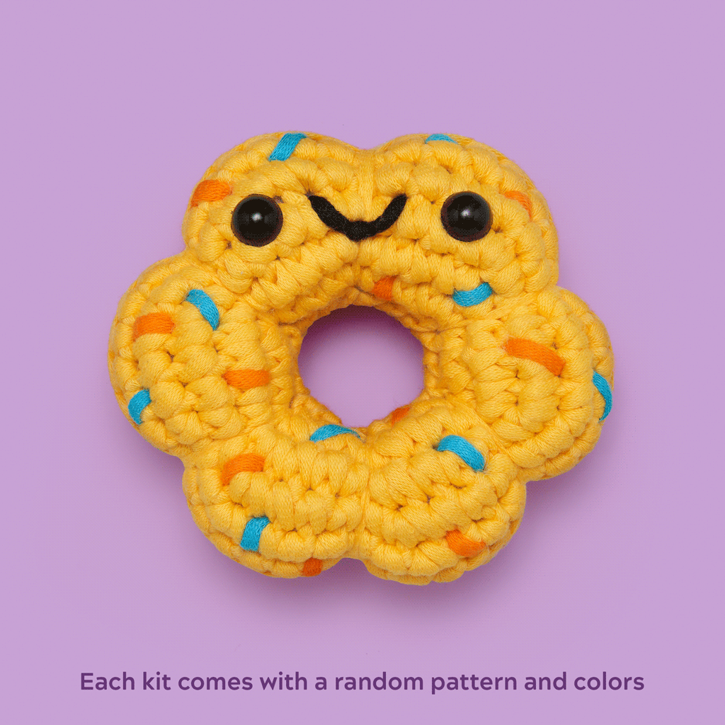 Alternative view of Mystery Donut III Crochet Kit
