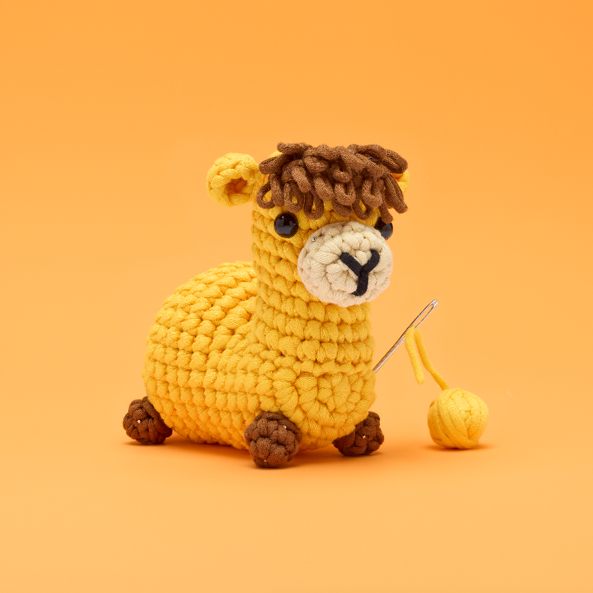 Alternative view of Roy the Camel Crochet Kit